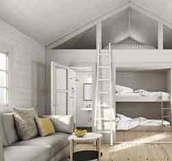 Vinterbonat fritidshus byggsats