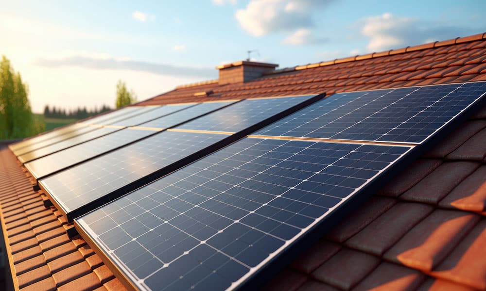 solceller attefallshus